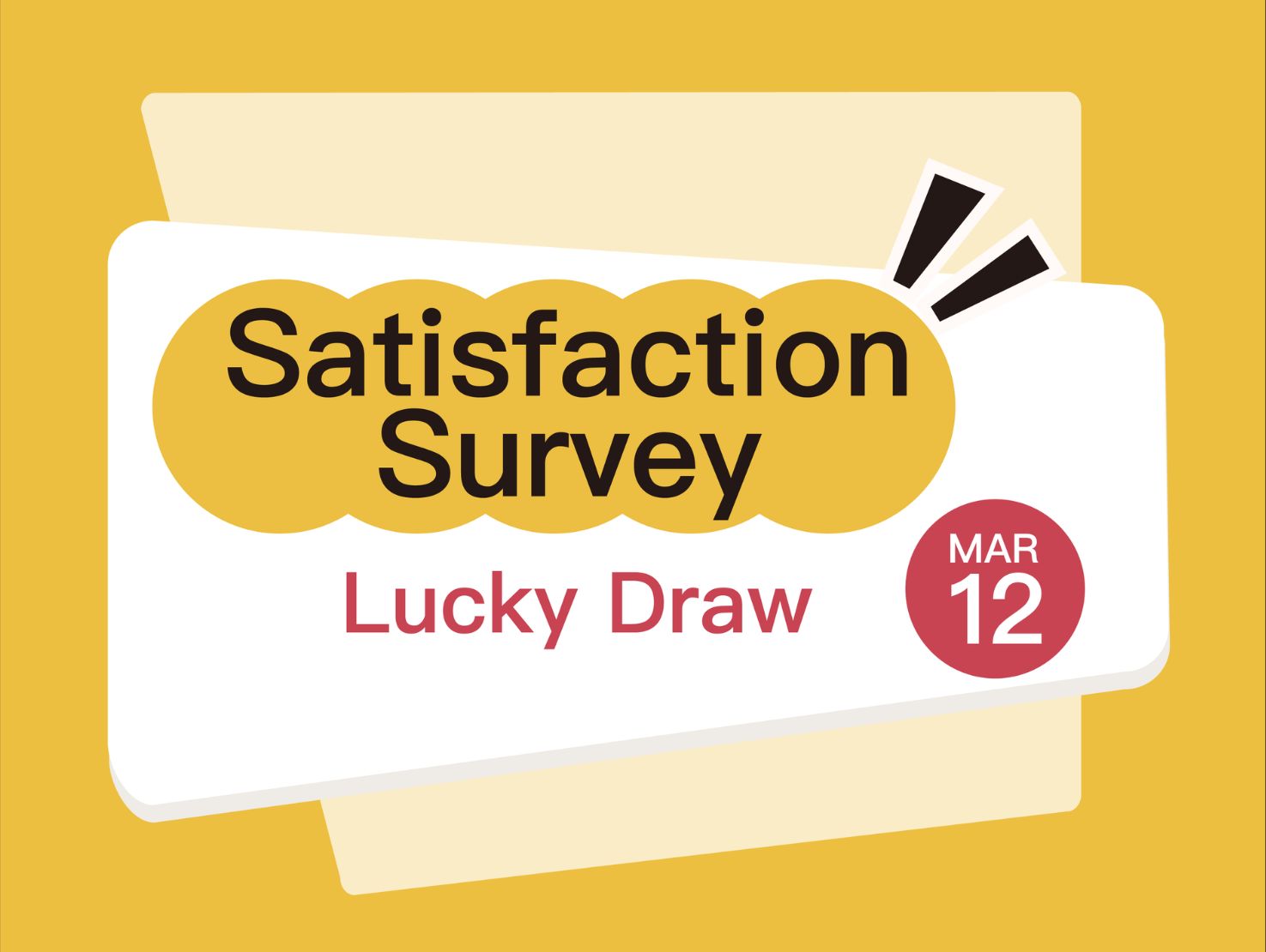 Featured image for “Library Service Satisfaction Survey and Lucky Draw”