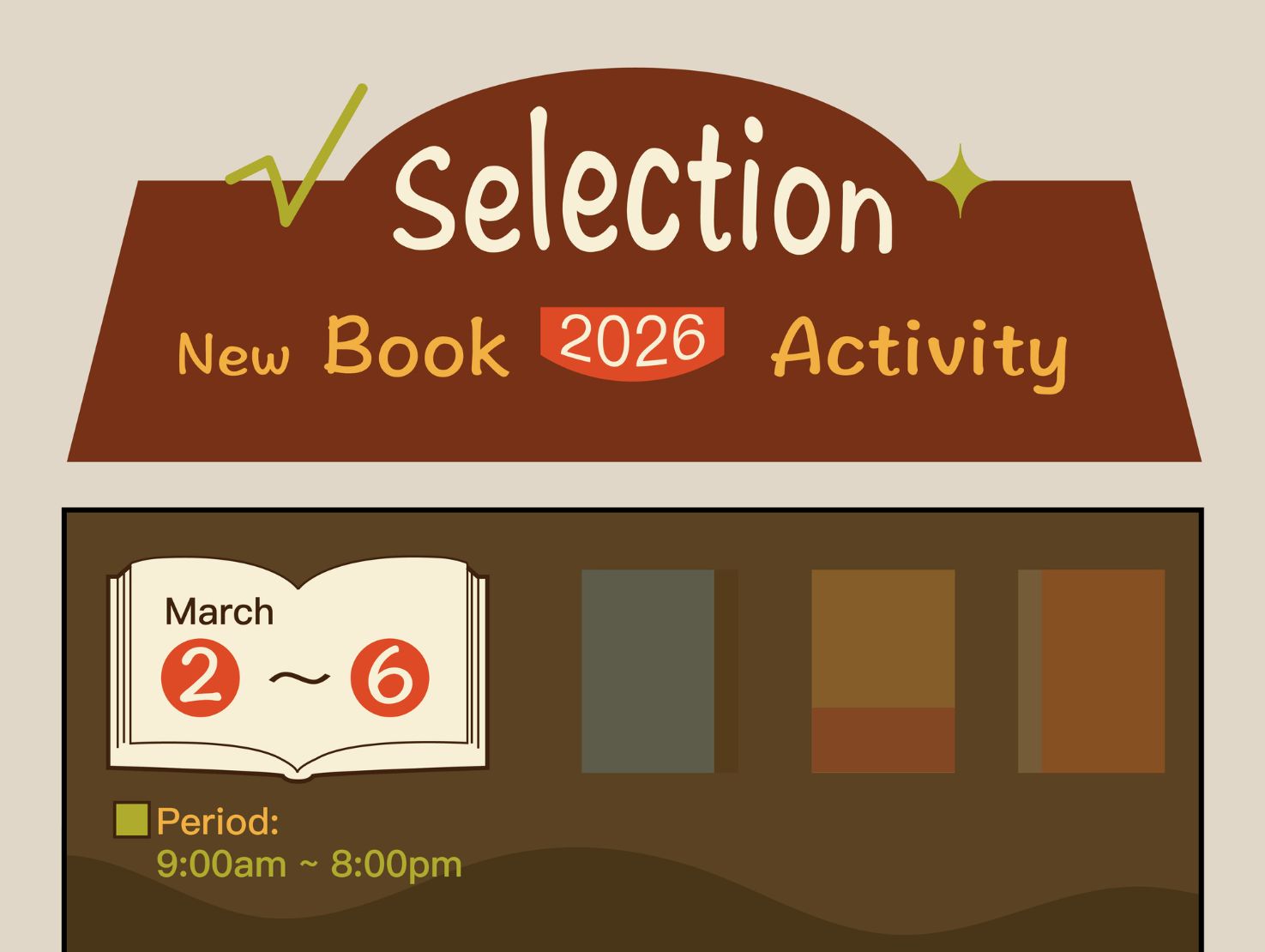 Featured image for “2026 New Book Selection Activity”